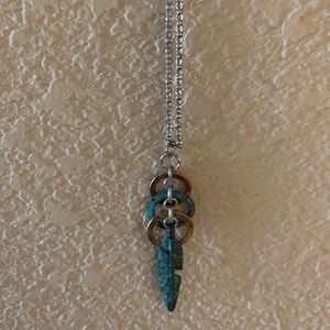 Necklace and matching earrings